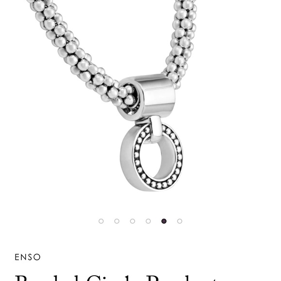 LAGOS Jewelry - Lagos Beaded Circle Pendant Necklace